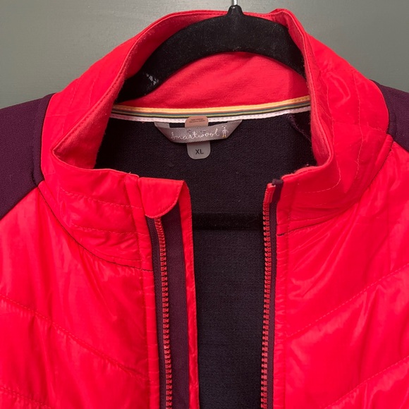 Smartwool puff Women's Red and Purple Jacket - Picture 8 of 13